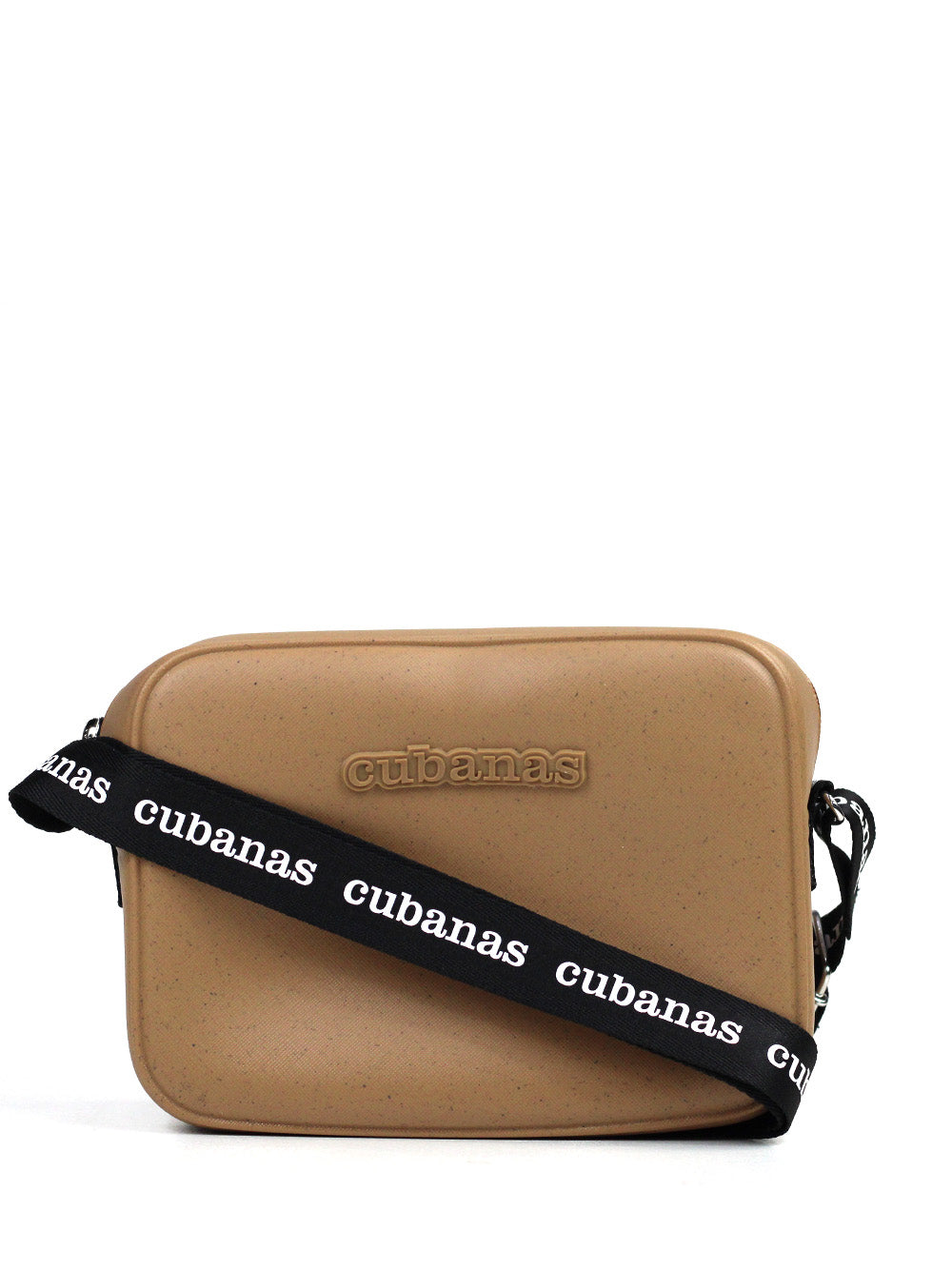 Mala em PVC Beige e Alça Cubanas