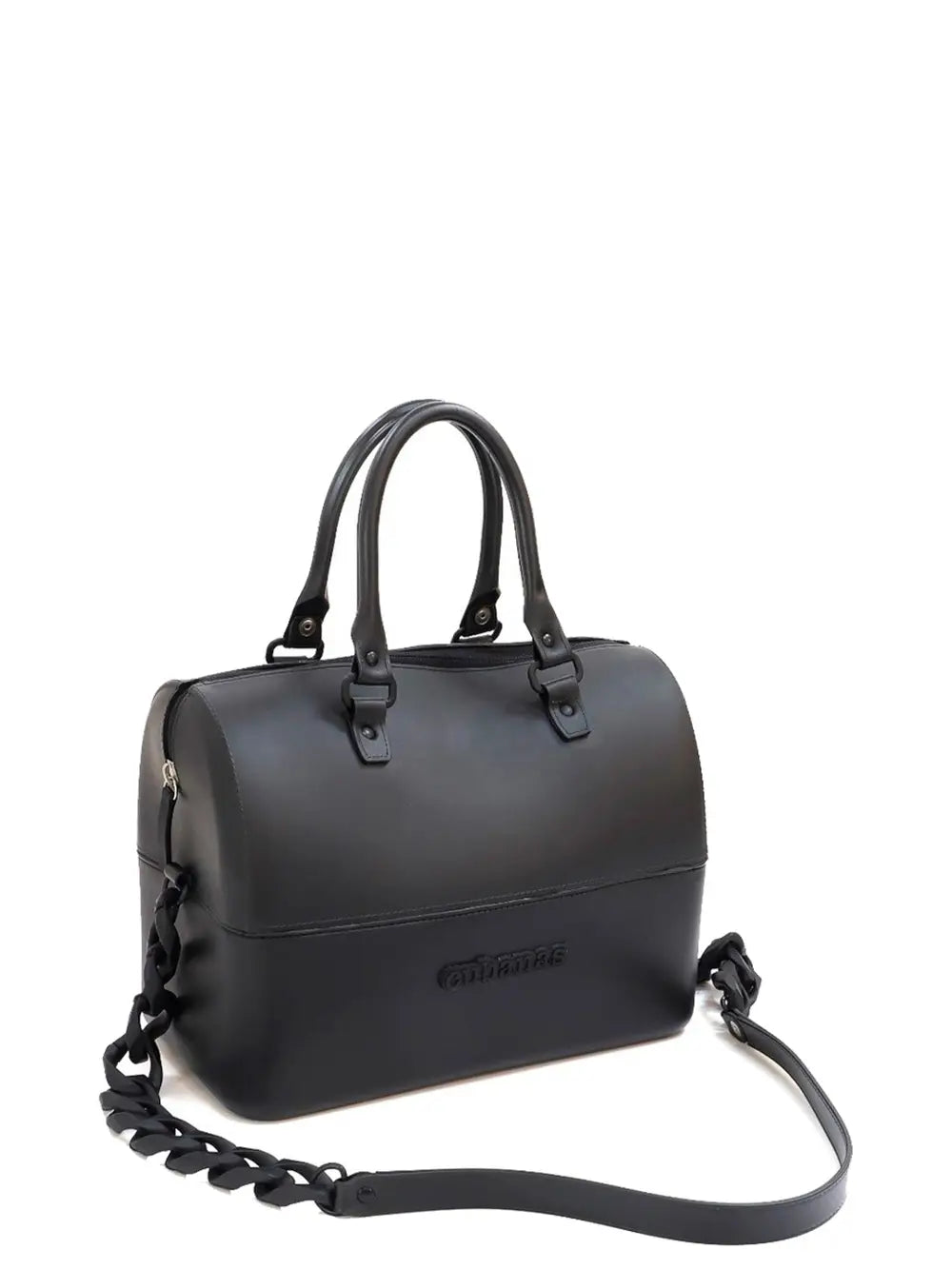 Mala Maxi Preta com Alça de Corrente