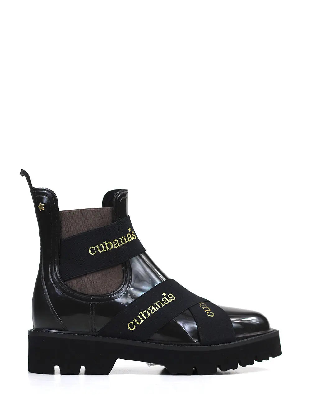 Galocha Castanha com Fita Cubanas