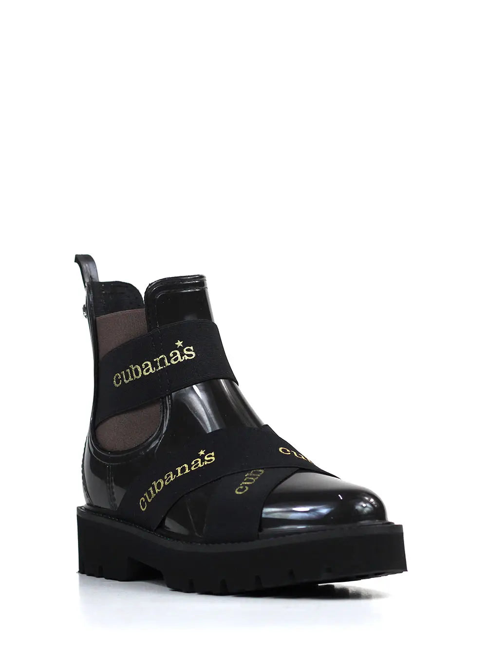 Galocha Castanha com Fita Cubanas