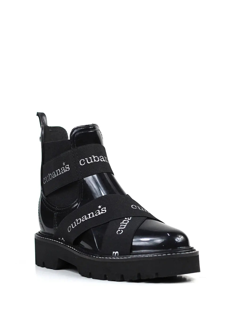 Galocha Preta com Fita Cubanas