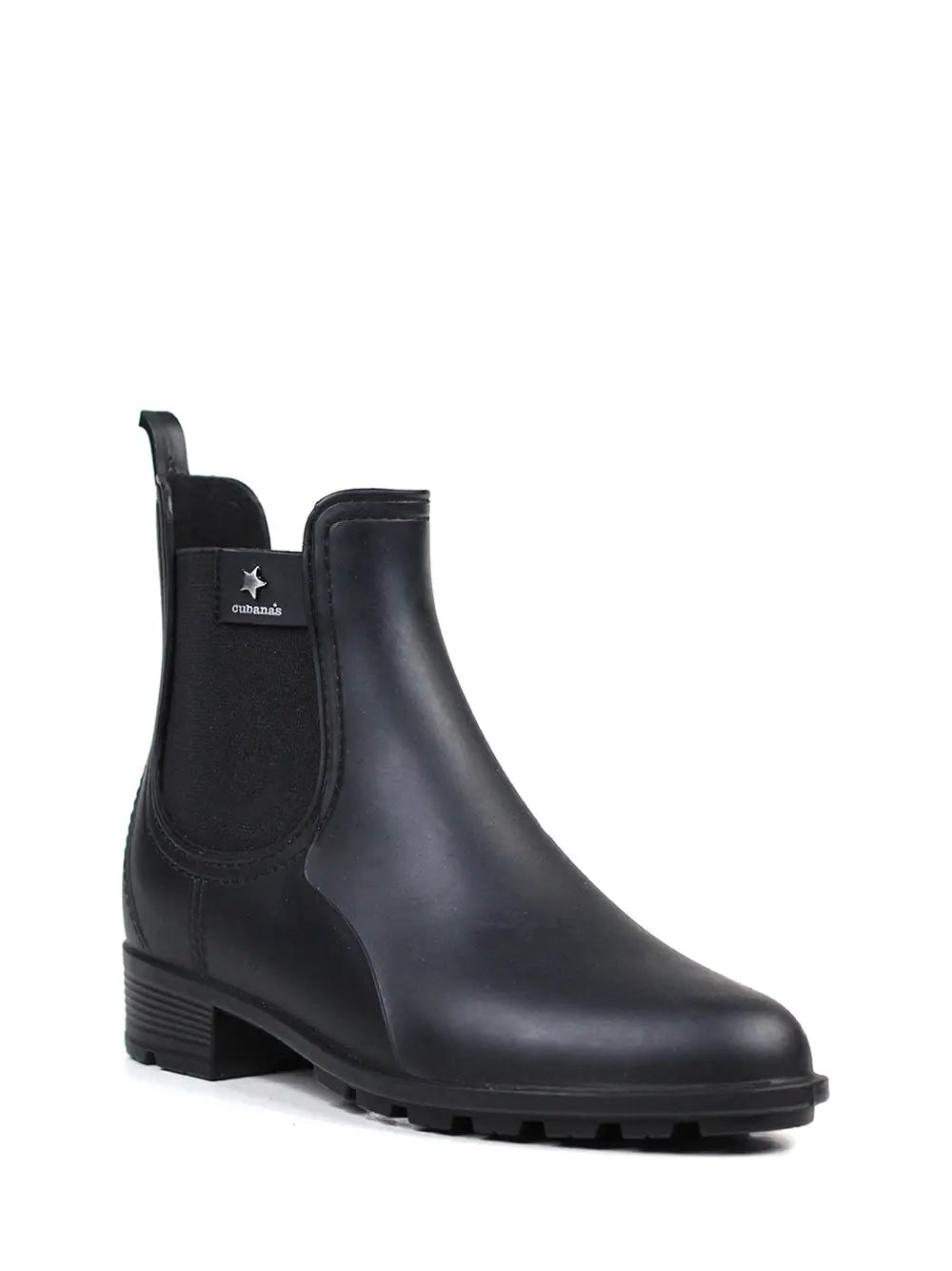 Galocha Preta com Efeito Matte