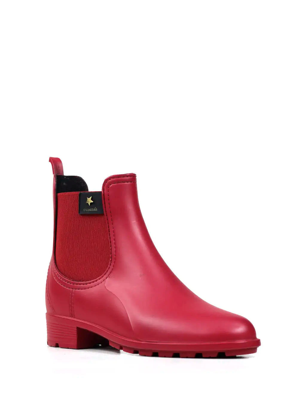 Galocha Vermelha com Efeito Matte