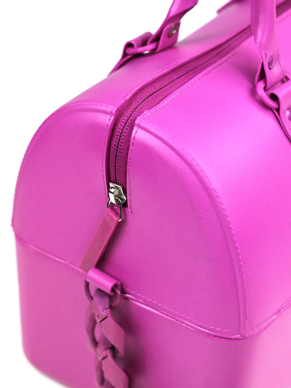 Mala Maxi Rosa com Alça de Corrente