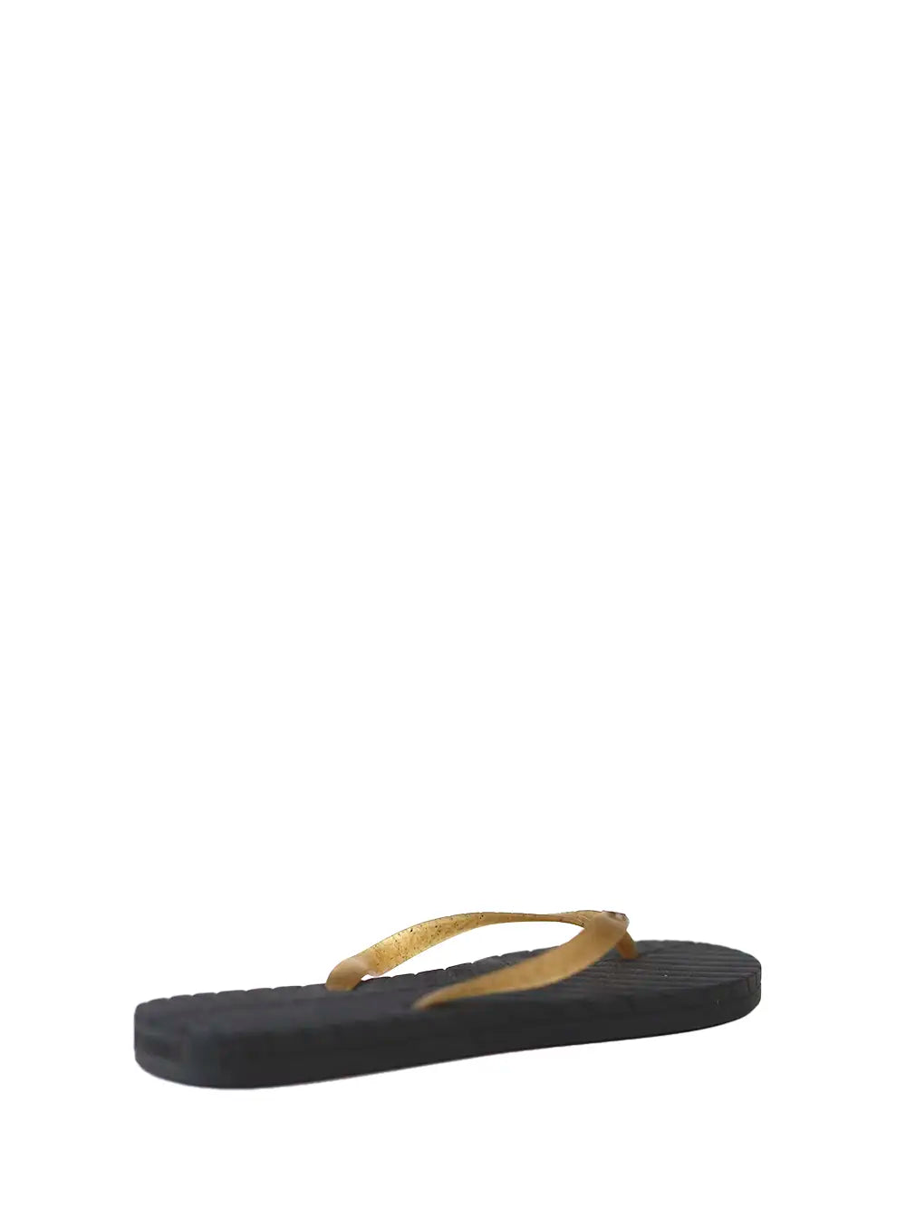 Chinelo Preto com Tira Camel