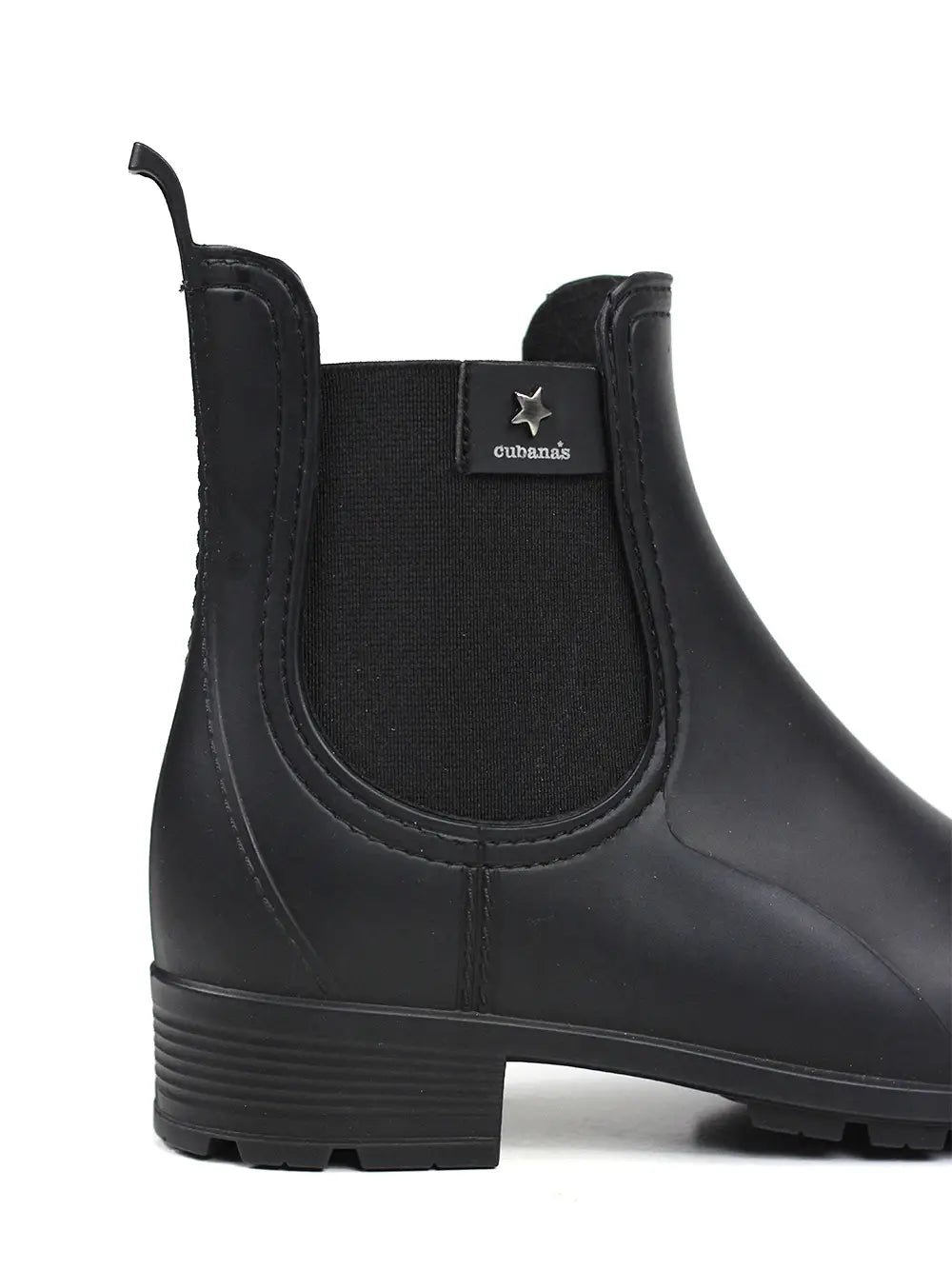 Galocha Preta com Efeito Matte