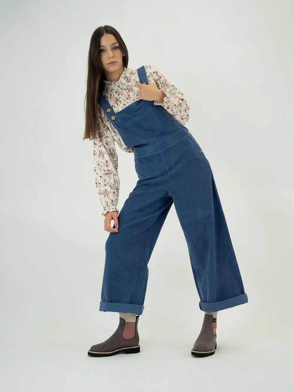 Pink Rain Boot with Nubuck Finish