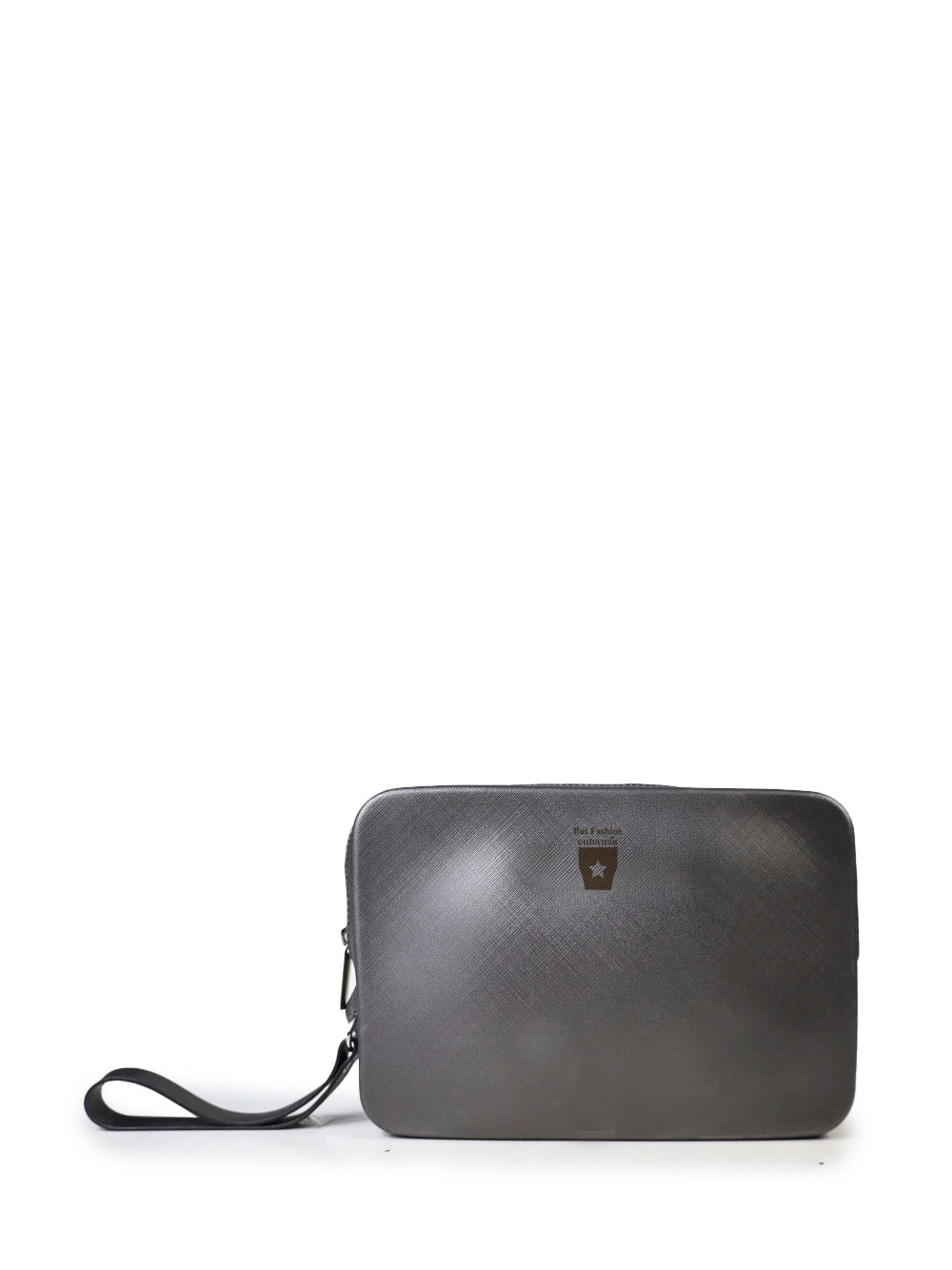 Silver Mini Bag with Wrist Strap